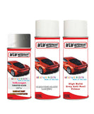 volkswagen golf tungsten silver aerosol spray car paint clear lacquer lb7w With primer anti rust undercoat protection