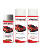 volkswagen touareg tungsten silver aerosol spray car paint clear lacquer lb7w With primer anti rust undercoat protection