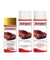 volkswagen golf turmeric yellow aerosol spray car paint clear lacquer lr1x With primer anti rust undercoat protection