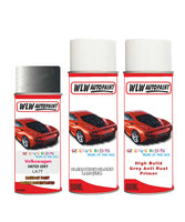 volkswagen golf plus united grey aerosol spray car paint clear lacquer la7t With primer anti rust undercoat protection