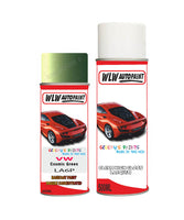 volkswagen jetta cosmic green aerosol spray car paint clear lacquer la6pBody repair basecoat dent colour
