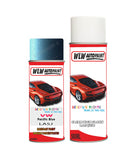 volkswagen golf cabrio pacific blue aerosol spray car paint clear lacquer la5jBody repair basecoat dent colour