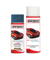 volkswagen beetle waimea blue aerosol spray car paint clear lacquer lc5dBody repair basecoat dent colour