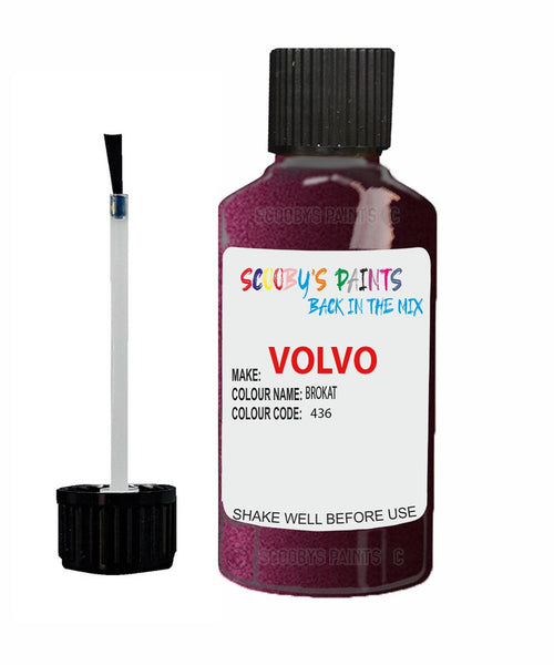 Paint For Volvo C70 Brokat Code 436 Touch Up Scratch Repair Paint