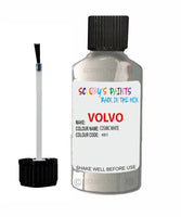 Paint For Volvo V60 Cosmic White Code 481 Touch Up Scratch Repair Paint