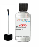 Paint For Volvo V60 Cross Country Crystal White Code 707 Touch Up Scratch Repair Paint