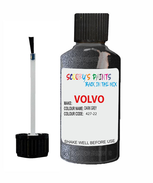 Paint For Volvo S70 Dark Grey Code 427-22 Touch Up Scratch Repair Paint