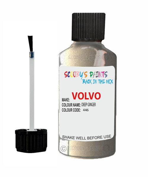 Paint For Volvo S70/V70 Ash Gold (Deep Ginger) Code 446 Touch Up Scratch Repair Paint