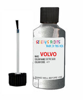 Paint For Volvo V40 Cross Country Electric Silver Code 477 Touch Up Scratch Repair Paint