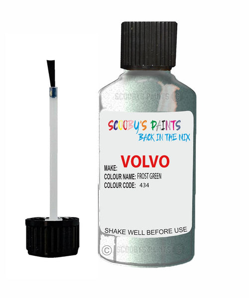 Paint For Volvo 900 Series Frost Green Code 434 Touch Up Scratch Repair Paint