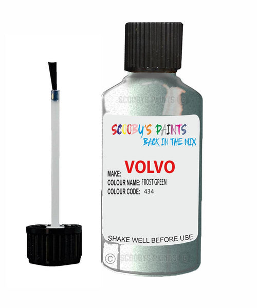 Paint For Volvo 800 Series Frost Green Code 434 Touch Up Scratch Repair Paint