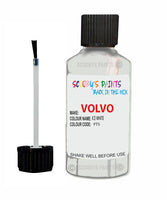 Paint For Volvo S40/V40 Ice White Code Pt5 Touch Up Scratch Repair Paint