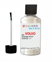 Paint For Volvo C40 Light Silver White Code 453 Touch Up Scratch Repair Paint