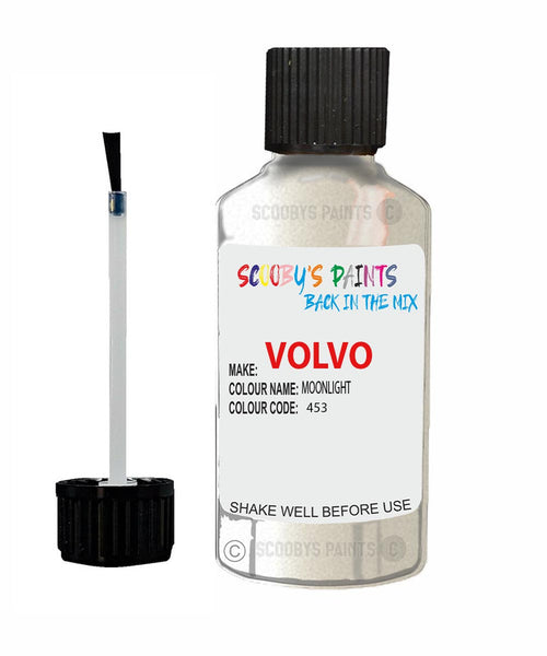 Paint For Volvo C40 Moonlight Code 453 Touch Up Scratch Repair Paint