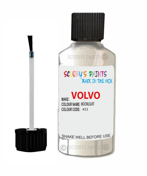 Paint For Volvo V70 Moonlight Code 453 Touch Up Scratch Repair Paint