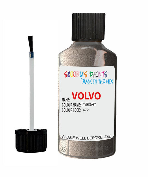 Paint For Volvo Xc70 Oyster Grey Code 472 Touch Up Scratch Repair Paint