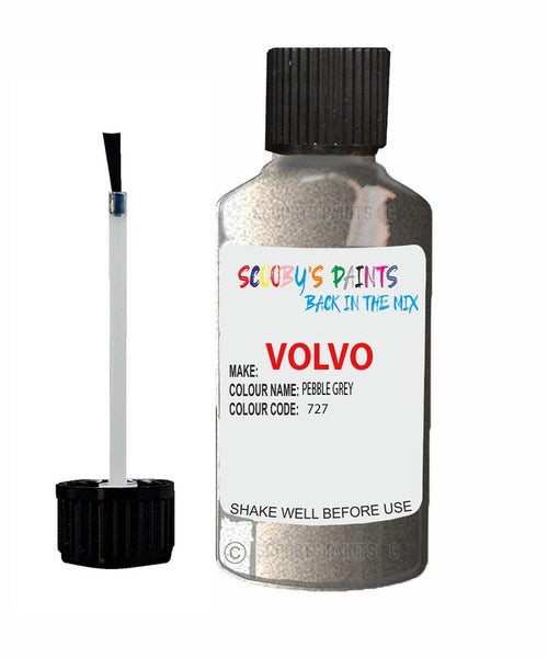 Paint For Volvo Xc40 Pebble Grey Code 727 Touch Up Scratch Repair Paint