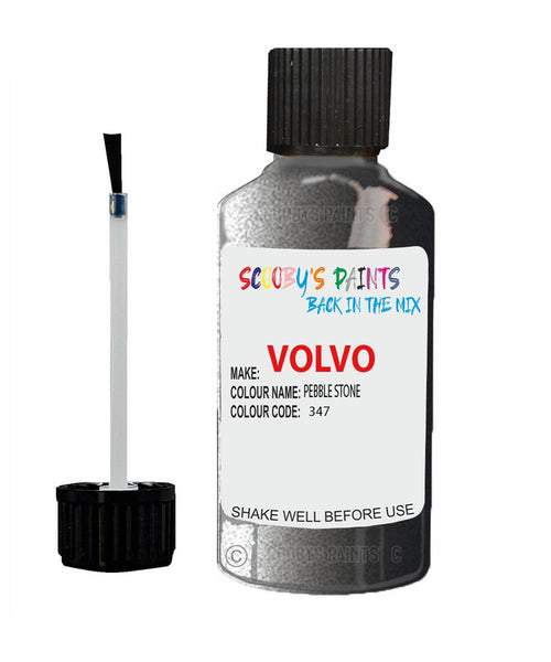 Paint For Volvo S40/V40 Pebble Stone Code 347 Touch Up Scratch Repair Paint