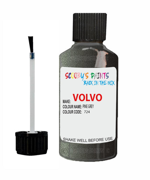 Paint For Volvo Xc70 Pine Grey Code 724 Touch Up Scratch Repair Paint