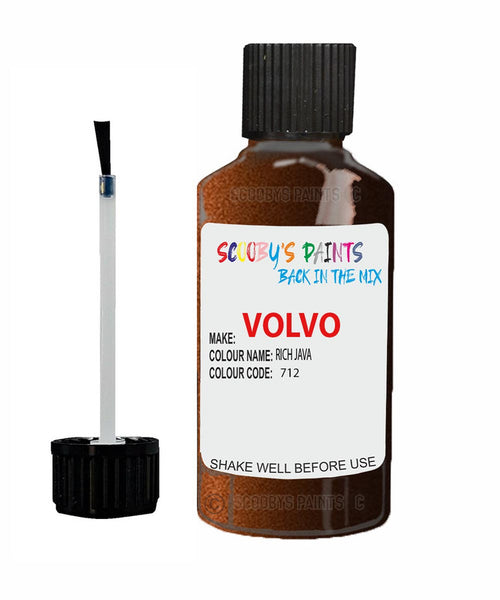 Paint For Volvo V60 Cross Country Rich Java Code 712 Touch Up Scratch Repair Paint