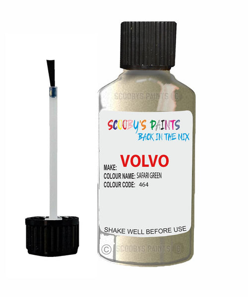 Paint For Volvo V40 Safari Green Code 464 Touch Up Scratch Repair Paint