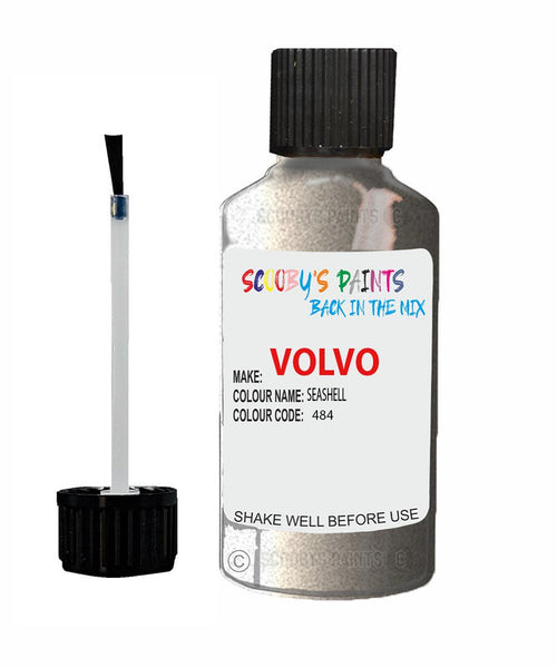 Paint For Volvo R-Series Seashell Code 484 Touch Up Scratch Repair Paint