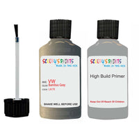 VOLKSWAGEN Id.4 BAMBUS GREY Silver/Grey LA7X Anti Rust Primer Undercoat