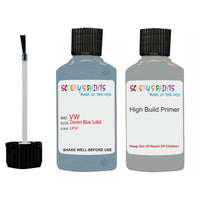 volkswagen beetle cabrio denim blue solid code lp5f touch up paint 2011 2017 Primer undercoat anti rust protection