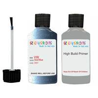 volkswagen jetta steel blue code lb5t touch up paint 1991 2009 Primer undercoat anti rust protection