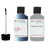 volkswagen jetta steel blue code lb5t touch up paint 1991 2009 Primer undercoat anti rust protection