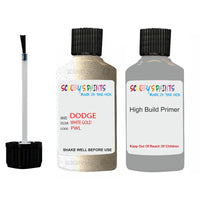 dodge durango white gold pwl touch up paint 2010 2021