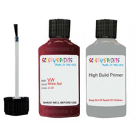 volkswagen jetta winter red code lc3r touch up paint 2004 2009 Primer undercoat anti rust protection