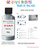 Paint For Fiat/Lancia 500 Winter Chill Code Pba Car Touch Up Paint